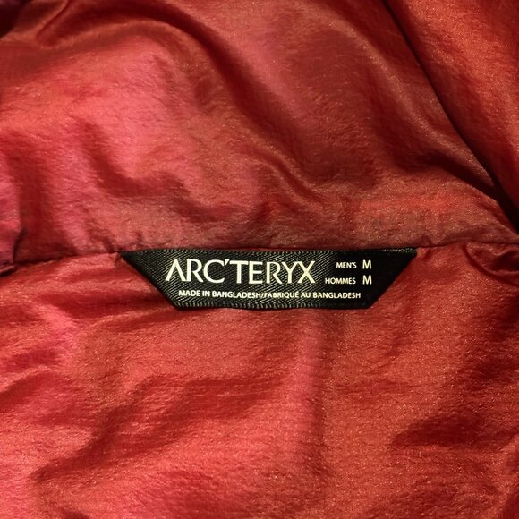 Arc'teryx Atom LT Hoody Size Medium Navy Blue - Picture 3 of 5